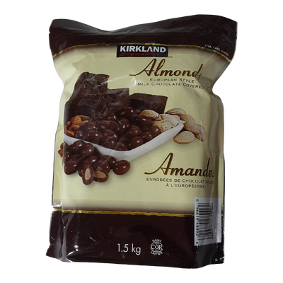 Kirkland Almonds Milk Chocolate Covered, 1.5 kg