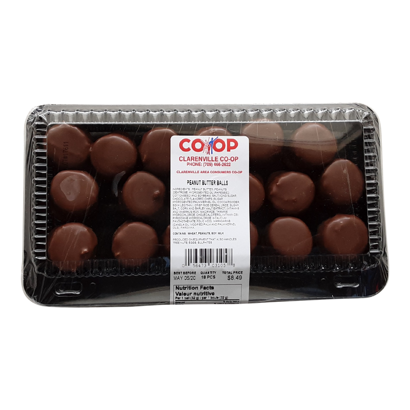 Peanut Butter Balls, 18 ct