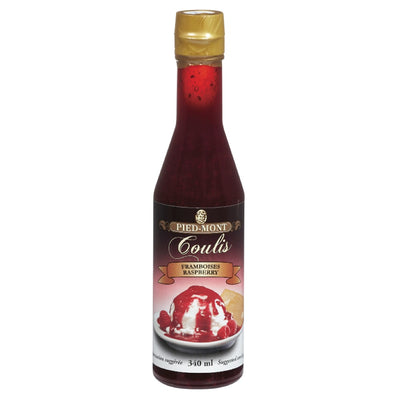 PIED-MONT RASPBERRY COULIS, 340 mL