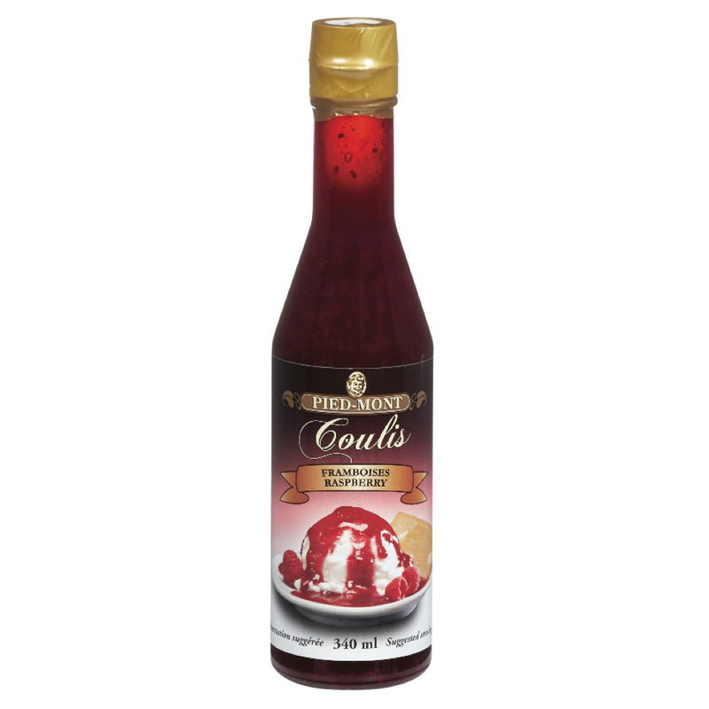 PIED-MONT RASPBERRY COULIS, 340 mL
