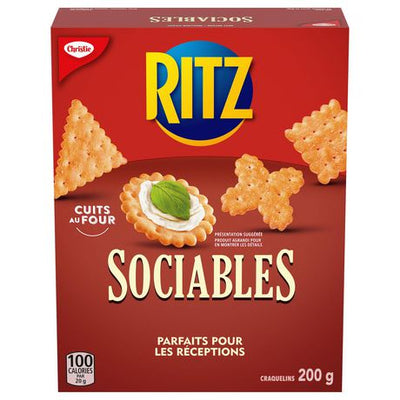 Christie Ritz Sociables Crackers, 200 g