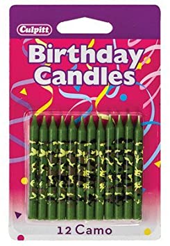 Culpitt Birthday Candles, 12 ct