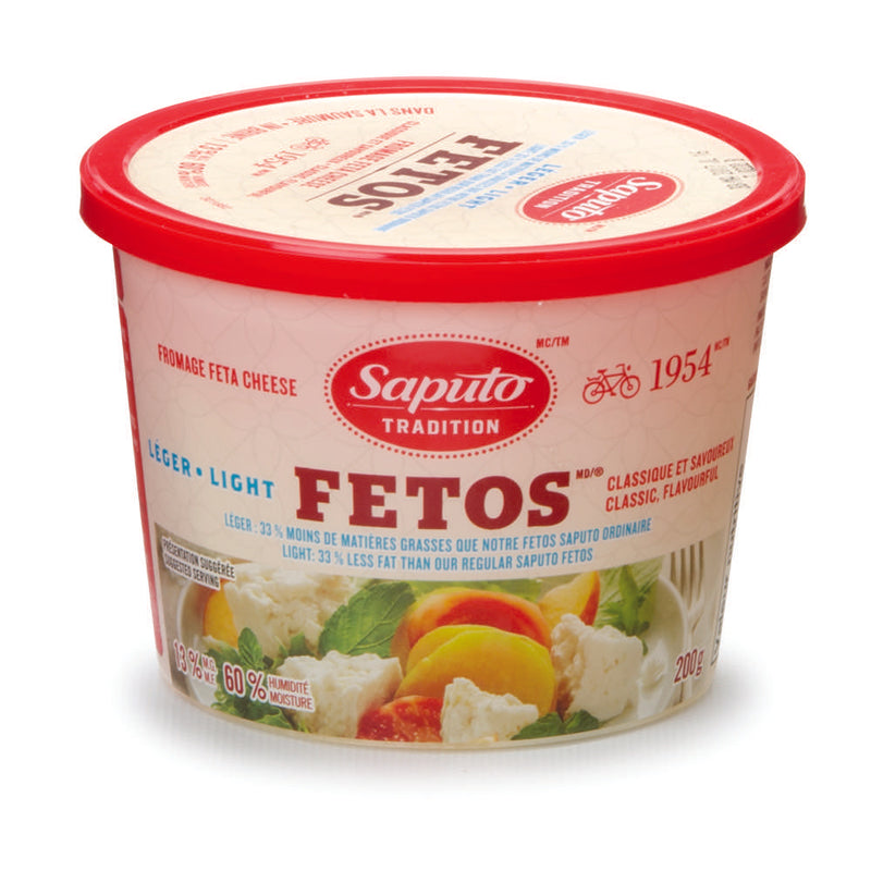 Saputo Low Fat Feta Crumbles, 200 g