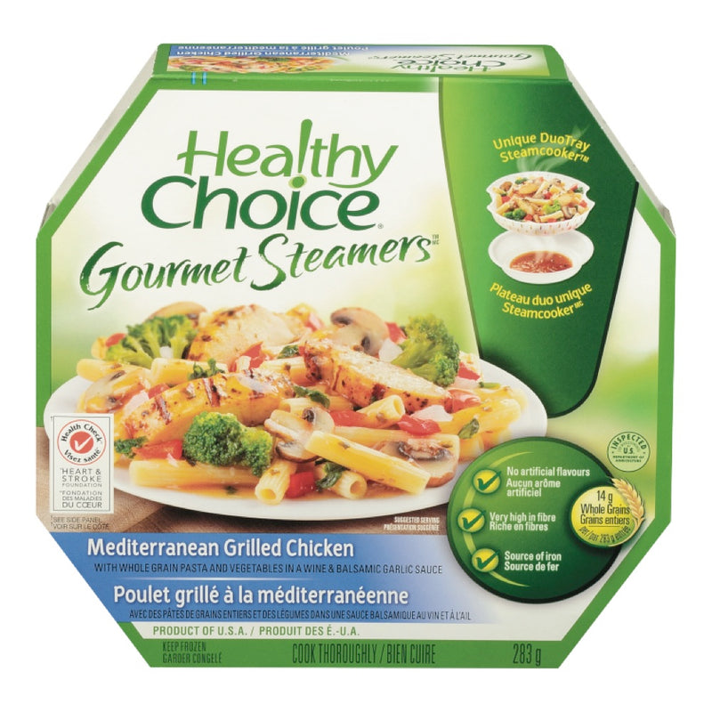 Healthy Choice Gourmet Steamers Mediterranean Grilled Chicken, 283 g