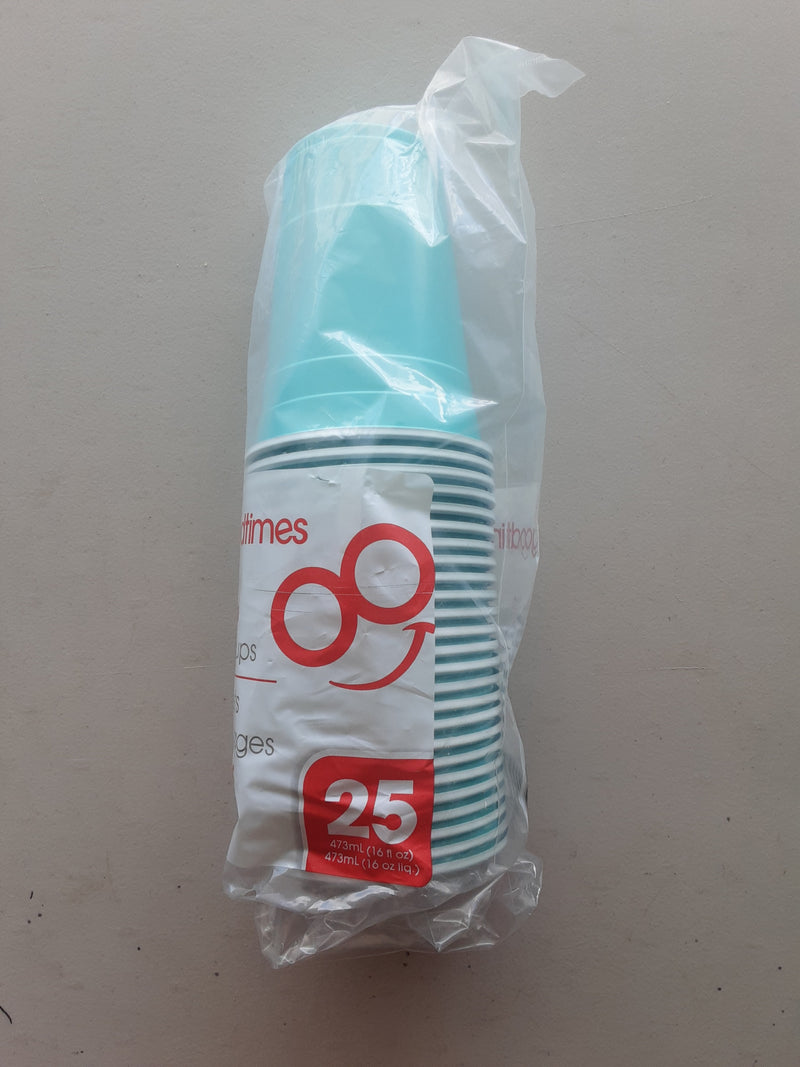 GOOD TIMES BLUE PARTY CUPS