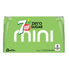 7 Up Mini Zero Sugar Soft Drinks, 222 ml, 6 ct