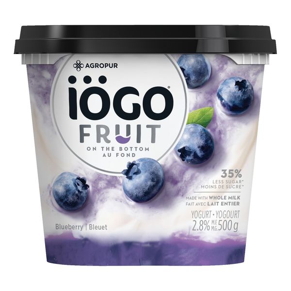 Iögo Blueberry Fruit Yogurt, 500 g