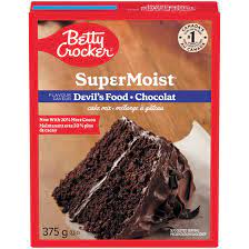 Betty Crocker Devil's Food Cake Mix, 375 g