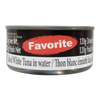 FAVOURITE FLAKED WHITE TUNA IN WATER