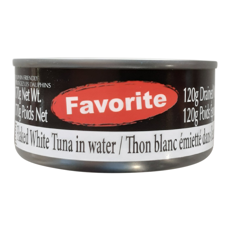 FAVOURITE FLAKED WHITE TUNA IN WATER