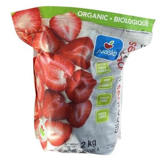 Alasko Organic Strawberries, 2 kg