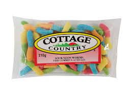 COTTAGE COUNTRY SOUR NEON WORM