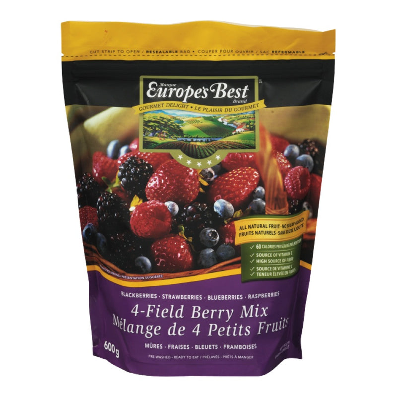 Europe's Best 4-Field Berry Mix, 600 g