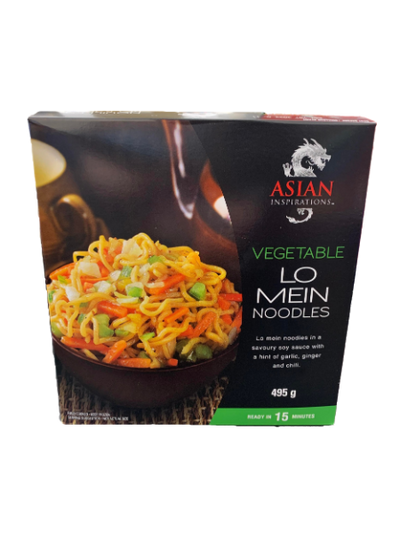 Asian Inspirations Vegetable Lo Mein Noodles, 495 g