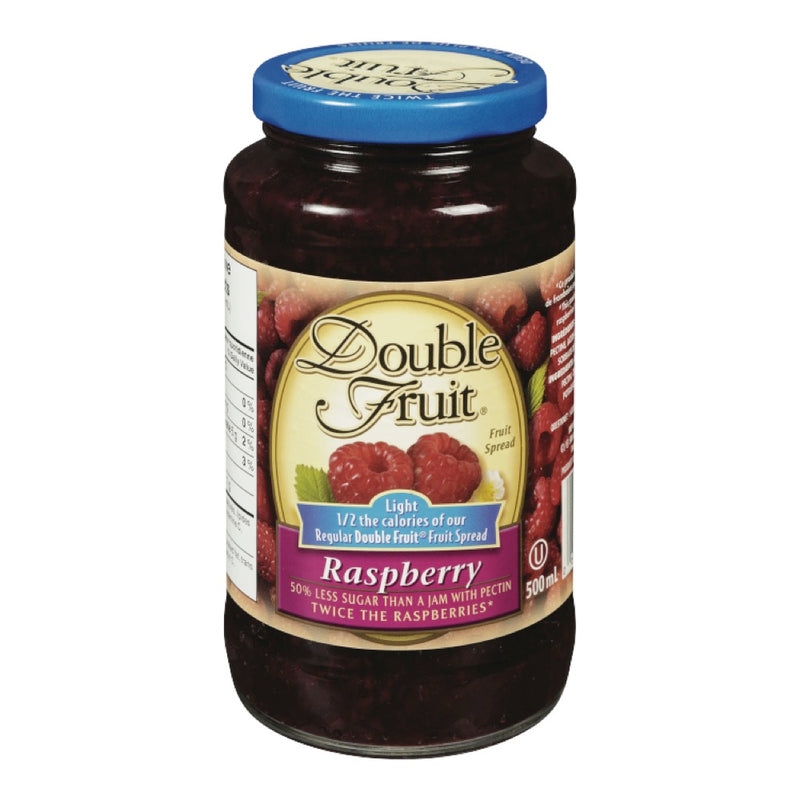 Double Fruit Light Raspberry Jam, 500 mL