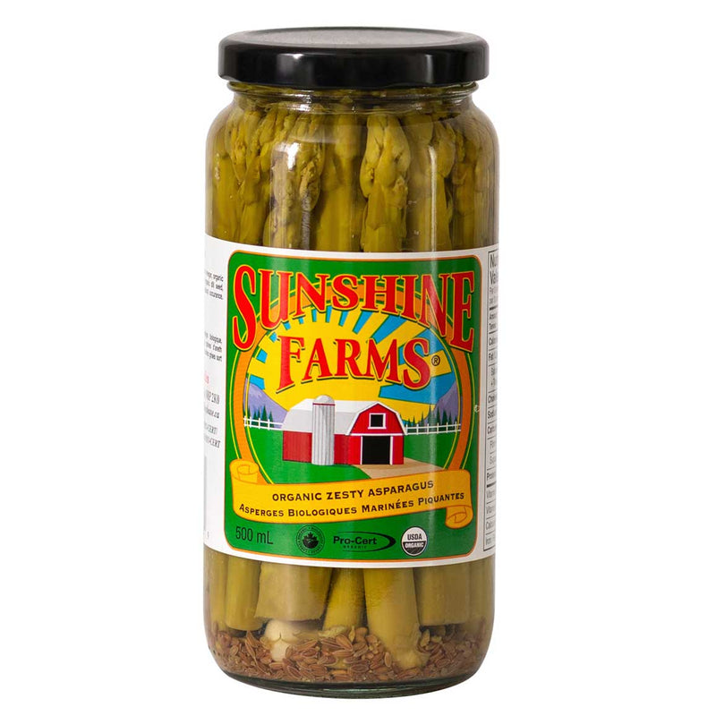 Sunshine Farms Organic Asparagus, 500 mL