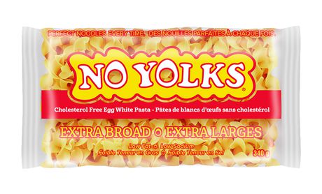 No Yolks Extra Broad Egg Noodles, 340g
