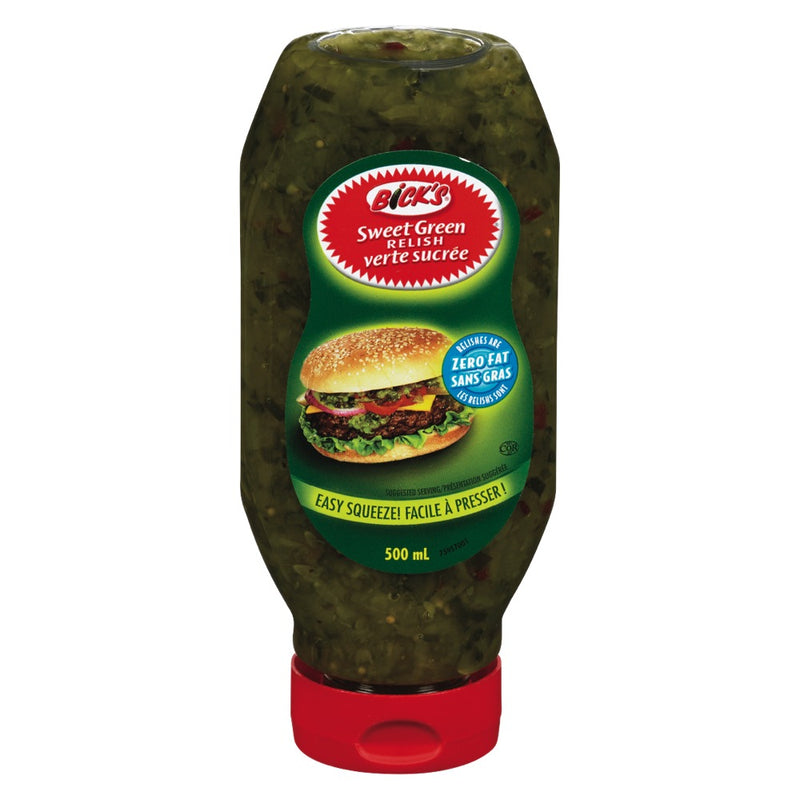 Bick's Sweet Green Relish, 500 mL