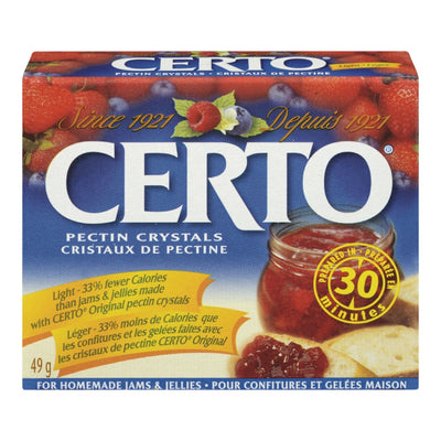 Certo Light Pectin Crystals, 57g