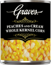 Graves Peaches & Cream Whole Kernel Corn, 341 mL