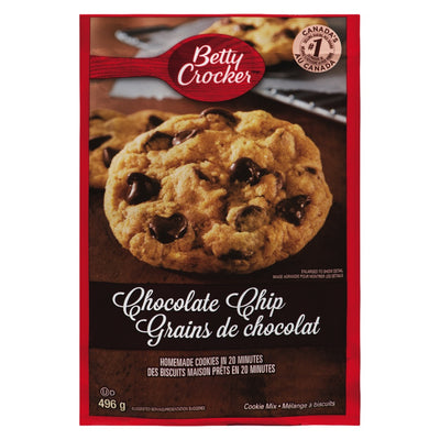 Betty Crocker Chocolate Chip Cookie Mix, 496 g