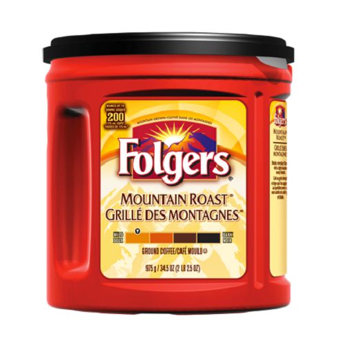 Folgers Mountain Roast Coffee, 893 g