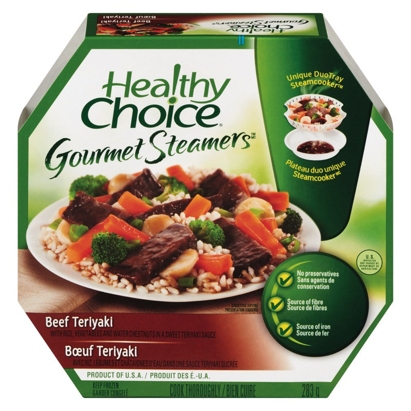 Healthy Choice Gourmet Steamers Beef Teriyaki, 283 g
