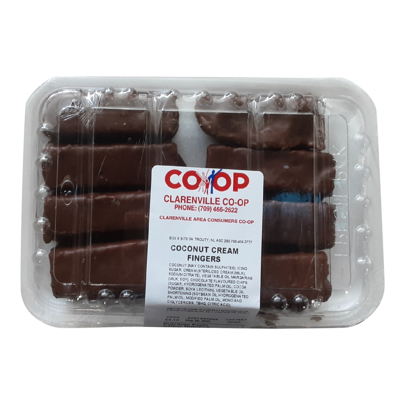Coconut Cream Fingers