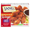 Janes Frozen Fully Cooked Pub Style Sweet Honey Seasoned Breaded Chicken Wings, 660 g