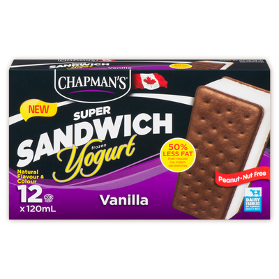 CHAPMAN'S YOGOURT SANDWICHES