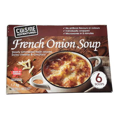 Cuisine Adventures French Onion Soup, 1.7 kg  (6 ct)