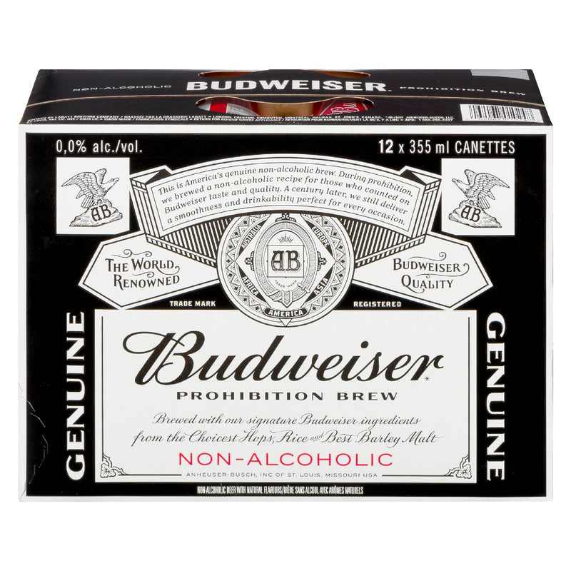 Budweiser Non Alcoholic, 12 ct