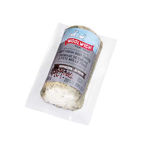 WOOLWICH GOAT CHEESE PEPPERCORN, 113g
