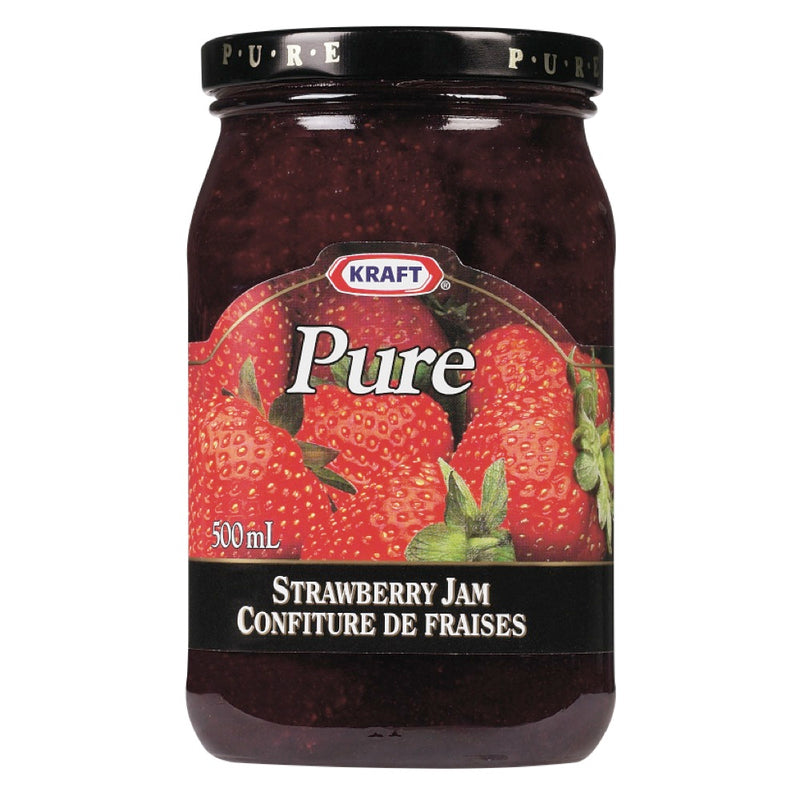 Kraft Pure Strawberry Jam, 500 mL
