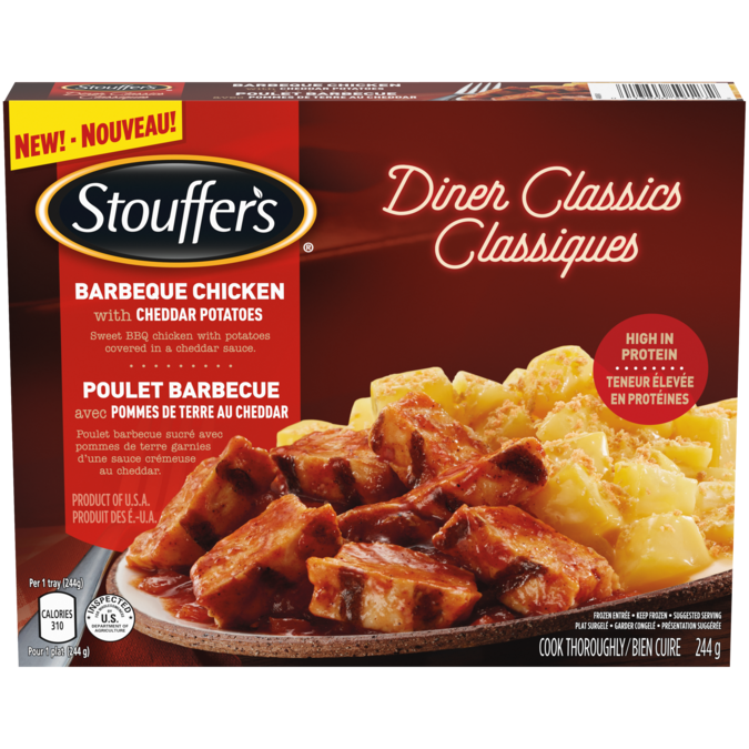 STOUFFERS CLASSIC BBQ CHICKEN & POTATOES