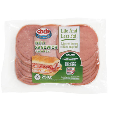 Chris Brothers Sandwich Pack Low Fat, 250g