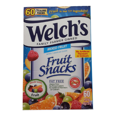 Welch's Fruit Snacks Mixed Fruit, 1.32 kg