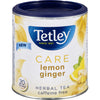 Tetley Care Lemon Ginger Caffeine Free Herbal Tea, 36g  (20ct)