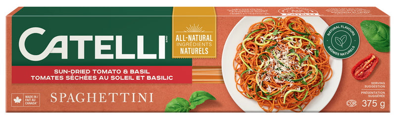 Catelli Bistro Sun-Dried Tomato & Basil Spaghettini, 375 g