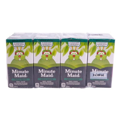 Minute Maid Apple Juice, 8 ct