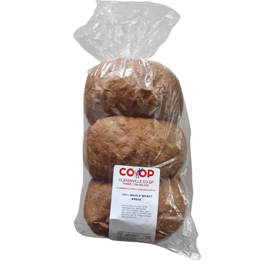 100% WHOLE WHEAT BREAD