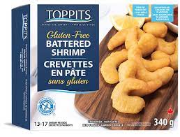 Toppits Gluten Free Battered Shrimp, 340 g