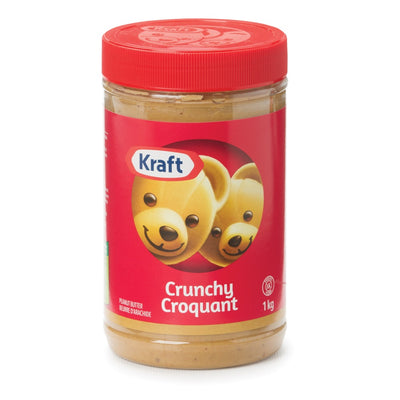 Kraft Crunchy Peanut Butter, 1 kg