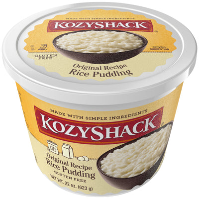 Kozy Shack Rice Pudding Original Gluten Free, 623 g