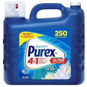 Purex After The Rain Laundry Detergent, 9.24 L