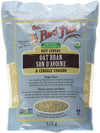 Bob's Red Mill Organic No GMO Oat Bran Hot Cereal, 510 g