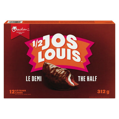 Vachon 1/2 Jos Louis Cakes, 12 ct