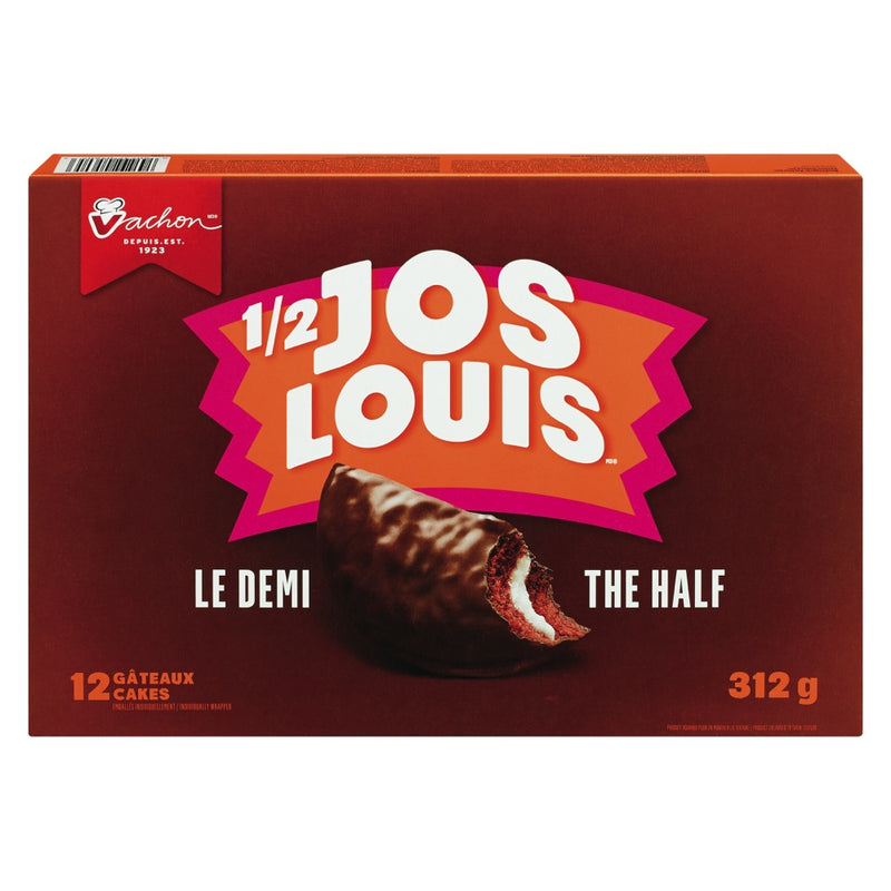 Vachon 1/2 Jos Louis Cakes, 12 ct