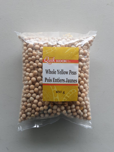 Quik Kook Whole Yellow Peas, 450 g