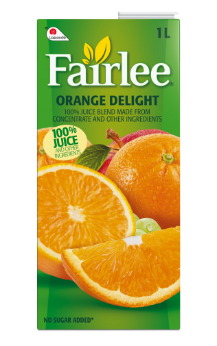 Fairlee Orange Delight Juice Blend, 1L